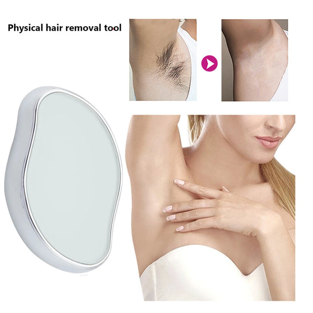 Crystal Hair Eraser. Pijnloze Epilator. Herbruikbare Lichaamsverzorging Ontharingshulpmiddel 2+1 gratis