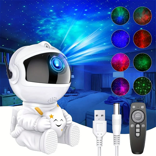 Astronaut projection light Galaxy projector LED night light starry sky atmosphere light desktop decoration light bedroom home ch