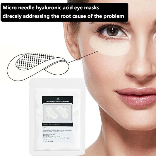 Micro-needle Eye patch Hyaluronzuur Anti-rimpel Oogmasker Fijne Lijntjes Verwijderen. Hydraterend Oogmasker